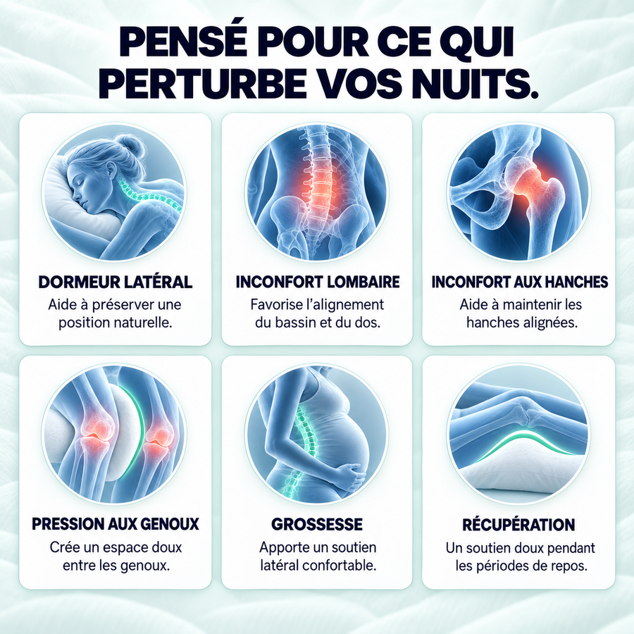 Coussin Genoux Alignuit