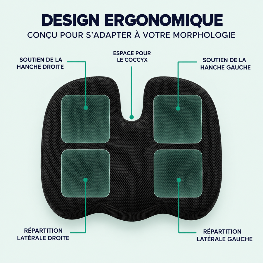Coussin Orthopédique d'Assise Alignuit