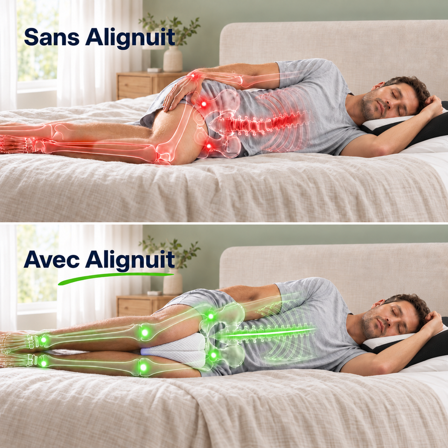 Coussin Genoux Alignuit